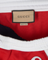 Gucci Interlocking G Shorts, &pound;175, Clothing, Navy/Red/White, Polyester (Polymer), Other view