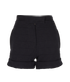 Fendi FF Shorts, &pound;250, Clothing, Black, Cotton, Front view