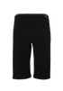 Gucci Logo Tag Waffle Shorts, &pound;90, Clothing, Black, Viscose/Wool, Back view