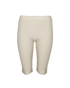 Jacquemus Le Short Arancia Long, &pound;95, Clothing, Cream, Viscose, Front view