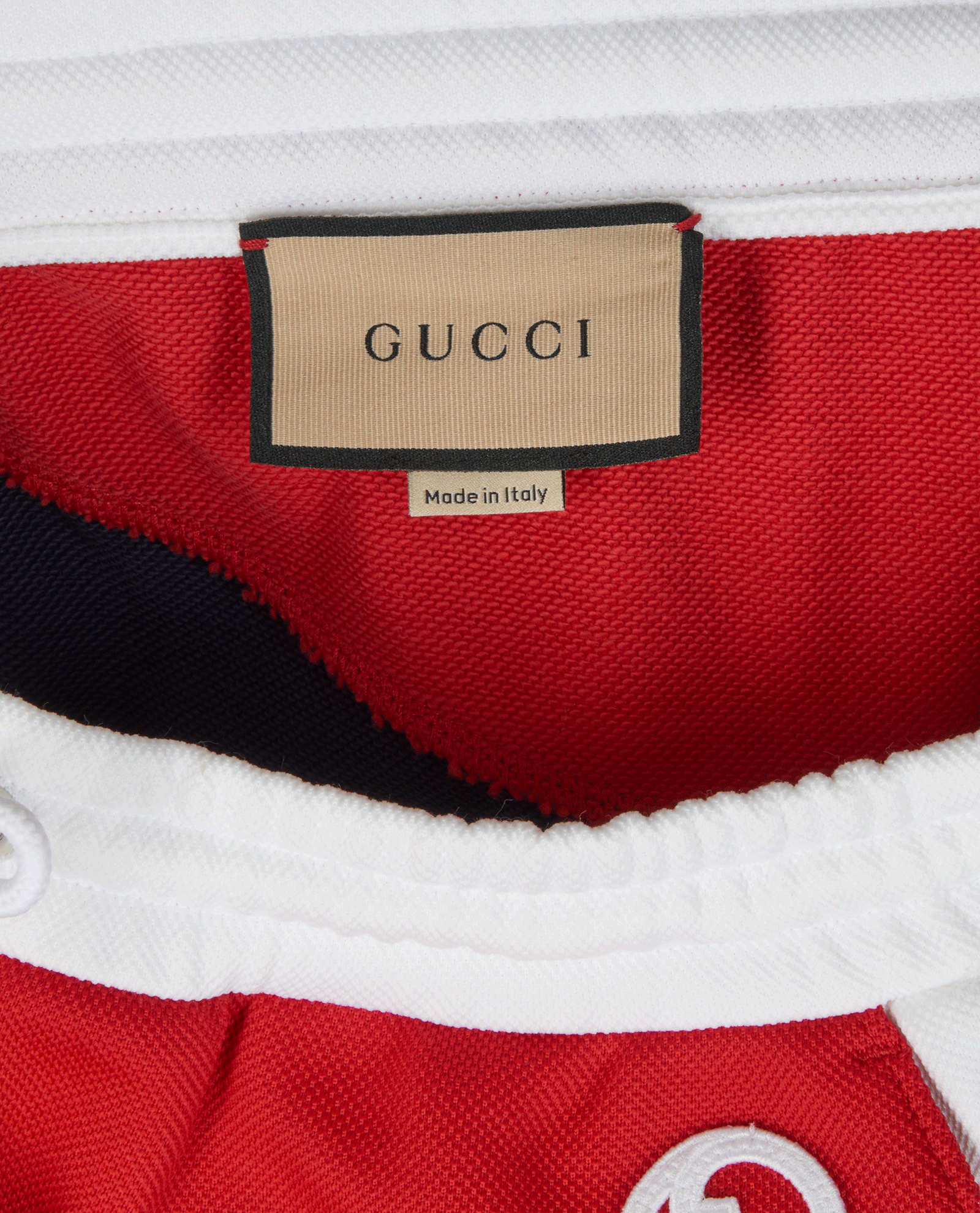 Gucci Shorts, &pound;175, Clothing, Red, Polyester, Other view