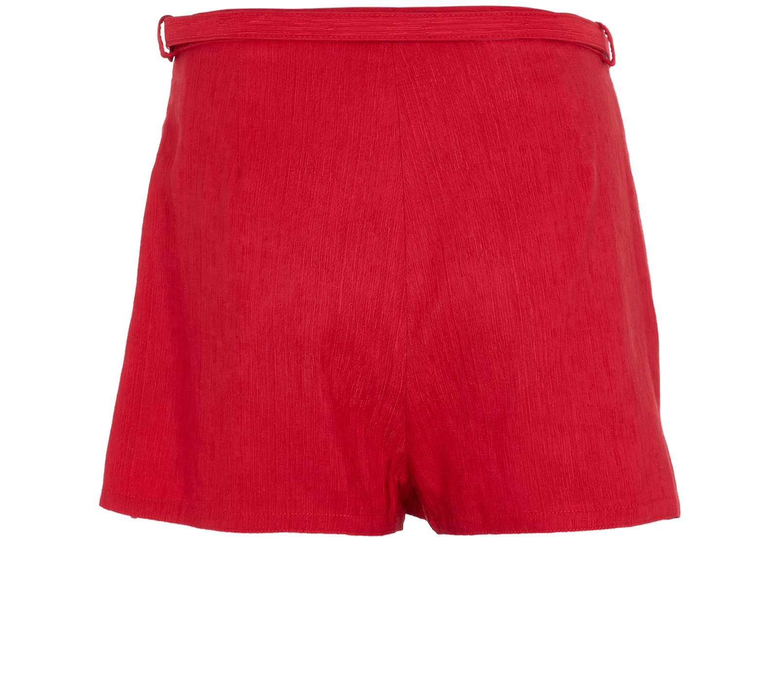 Gucci Belted Shorts, &pound;350, Clothing, Red, Wool, Back view