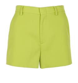 Gucci Crepe Shorts, Wool, Green, UK6, 2*