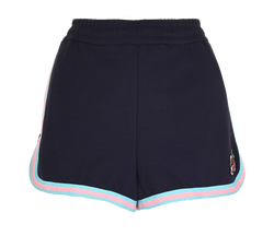 Gucci Cherry Embroidery Shorts, Cotton, Navy, Sz S, 2*