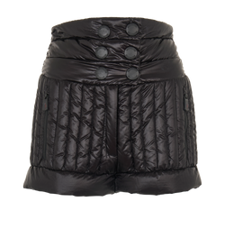 Moncler Grenoble Puffer Shorts, Down/Feather, Black, Sz S, 2*