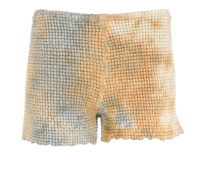 Off-White Tie Dye Shorts, front view