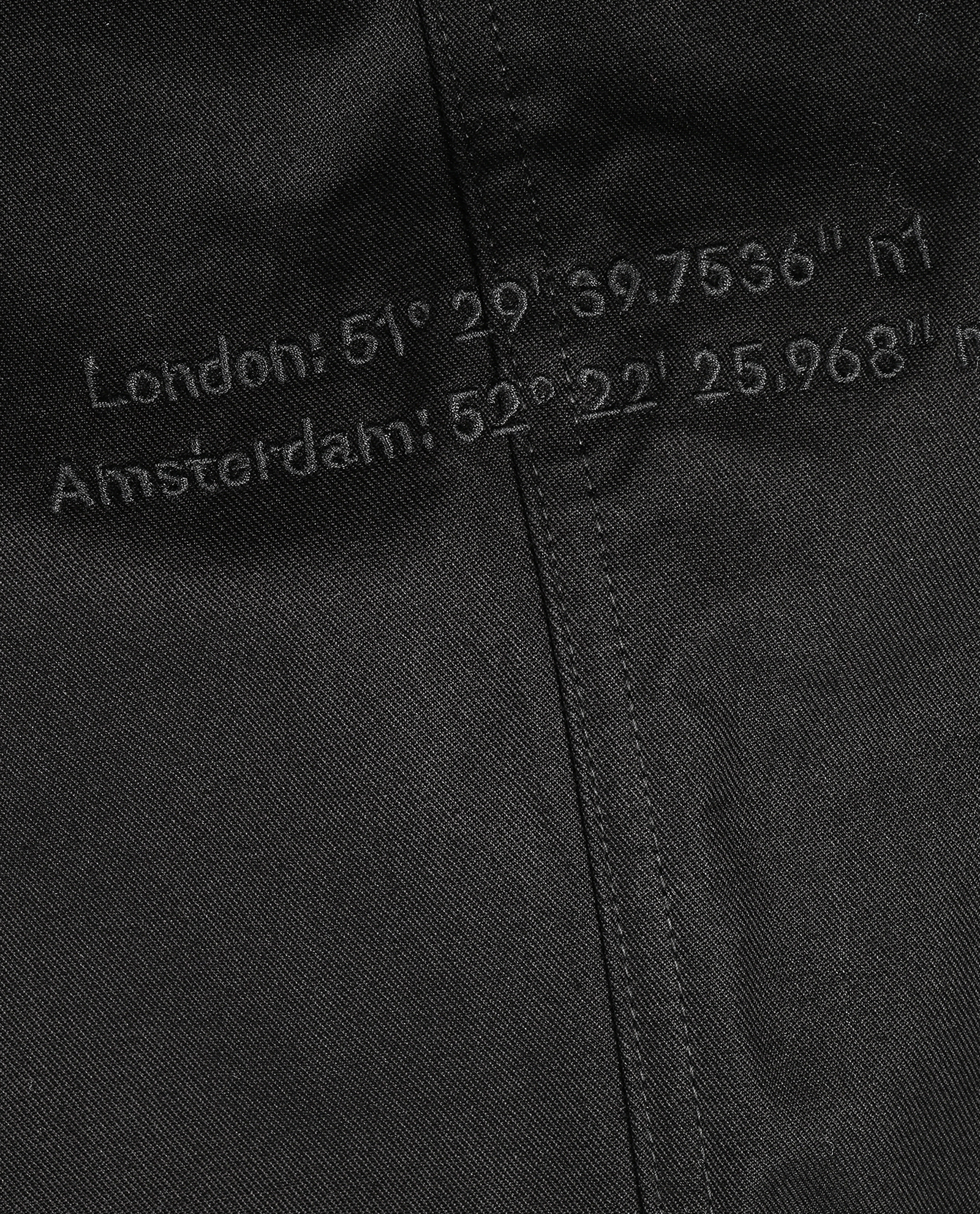 Burberry Grid Reference Embroidered Shorts, &pound;110, Clothing, Black, Cotton, Other view