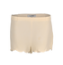 Valentino Scalloped Hem Short, &pound;150, Clothing, Cream, Silk, Front view