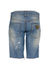 Dolce & Gabbana Denim Long Shorts, &pound;150, Clothing, Blue, Cotton, Back view