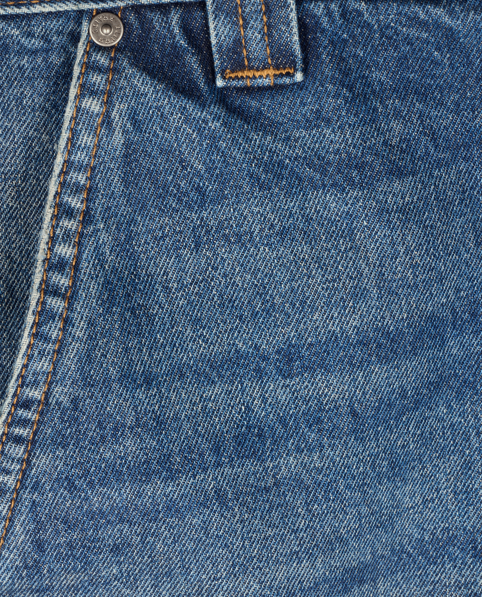 Khaite Bacalo Denim Shorts, &pound;150, Clothing, Blue, Cotton, Other view