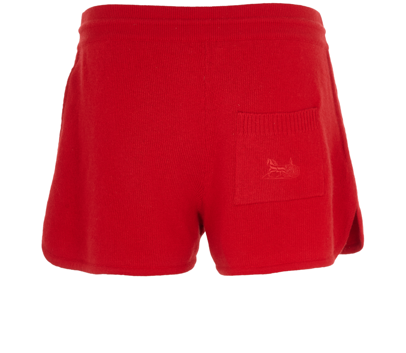 Celine Knit Short, &pound;295, Clothing, Red, Cashmere, Back view