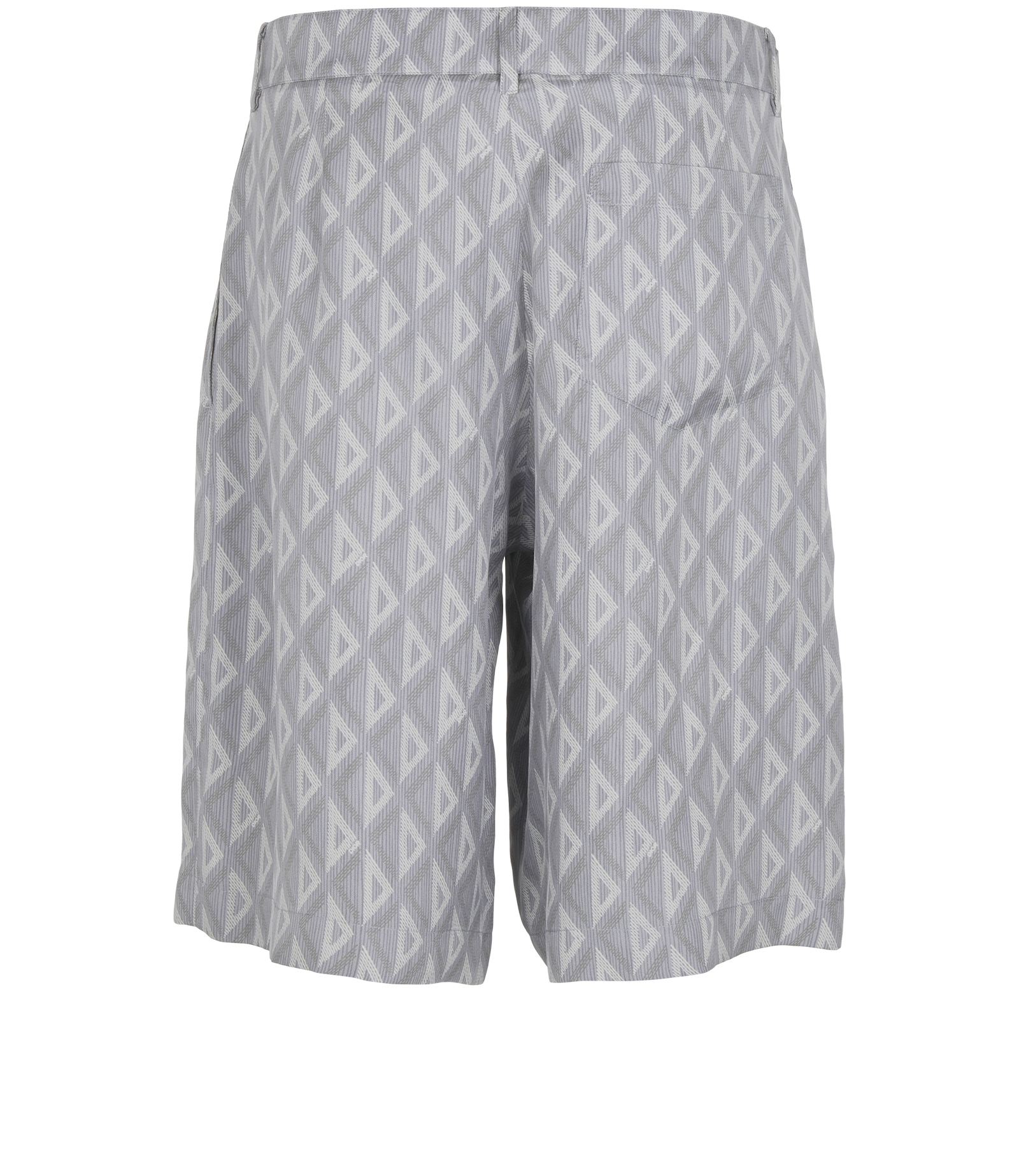 Christian Dior CD Diamond Shorts, &pound;650, Clothing, Grey, Silk, Back view