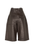 Bottega Veneta Culottes, &pound;220, Clothing, Brown, Lambskin Leather, Back view