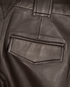 Bottega Veneta Culottes, &pound;220, Clothing, Brown, Lambskin Leather, Other view