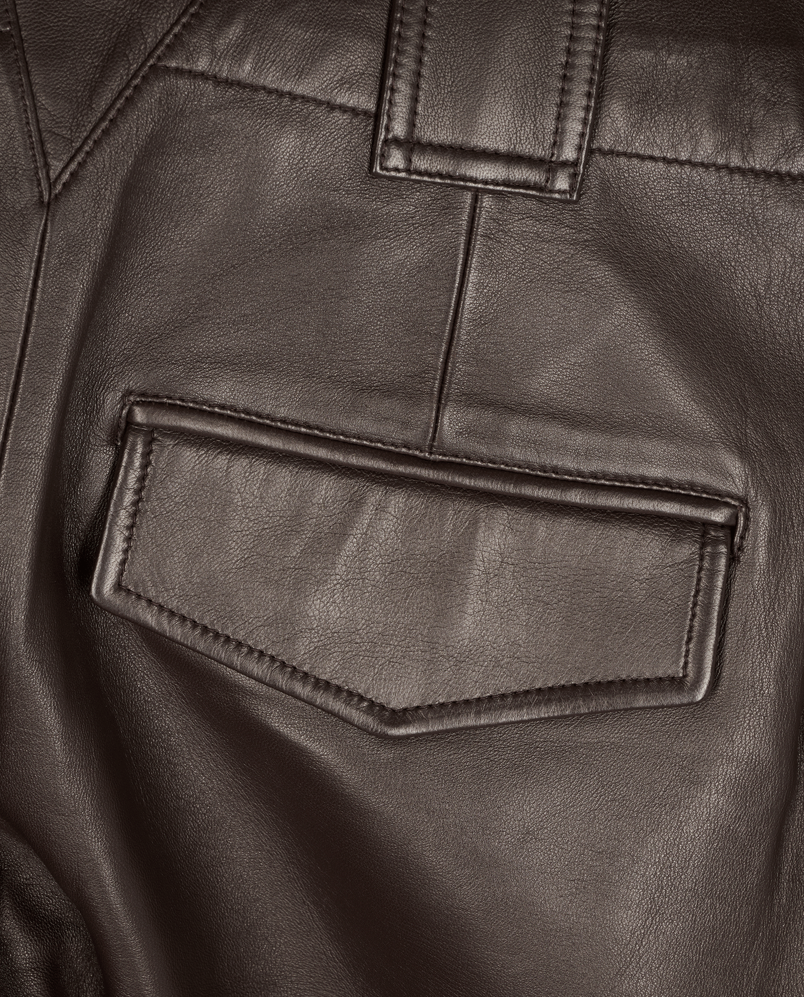 Bottega Veneta Culottes, &pound;220, Clothing, Brown, Lambskin Leather, Other view