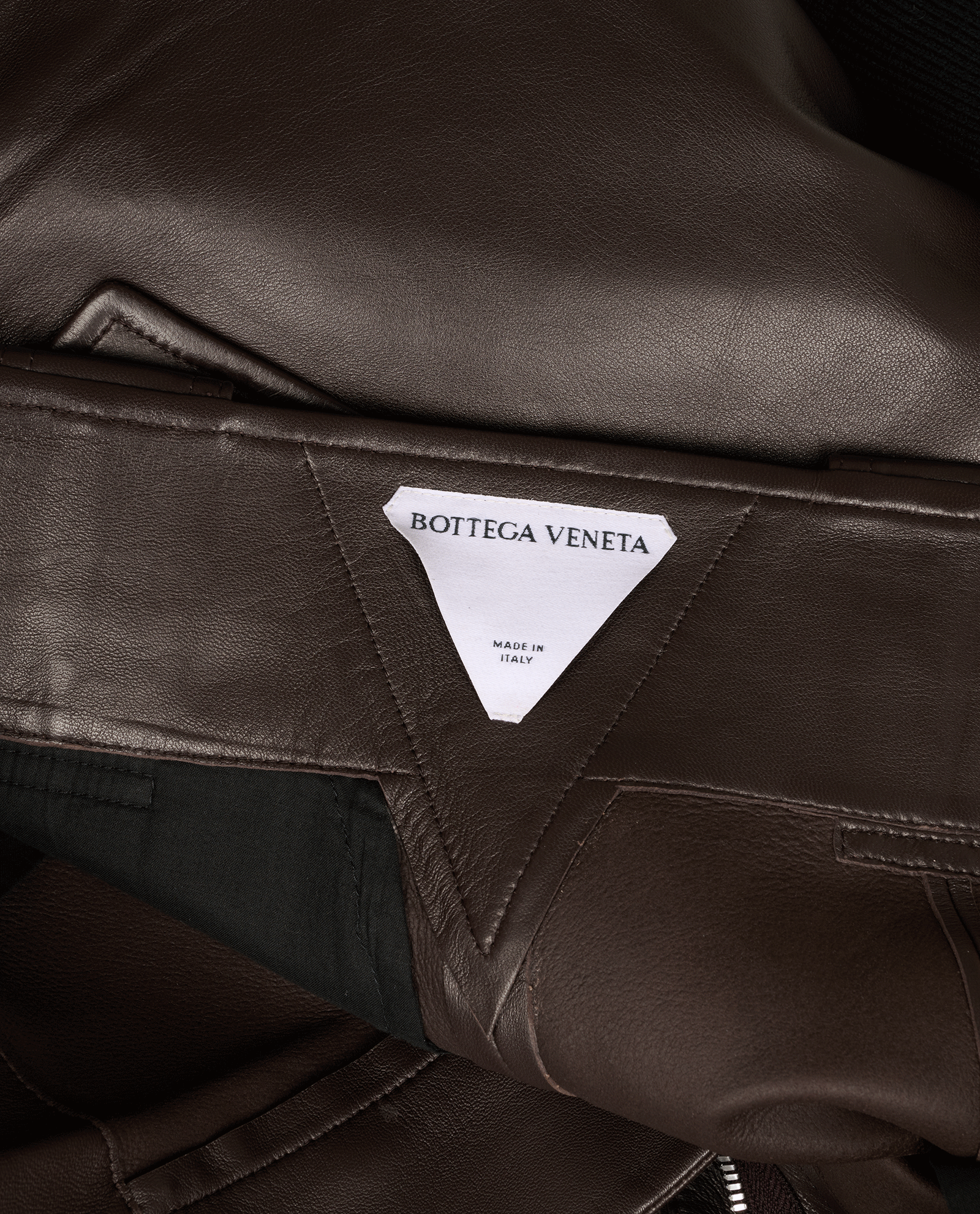 Bottega Veneta Culottes, &pound;220, Clothing, Brown, Lambskin Leather, Other view