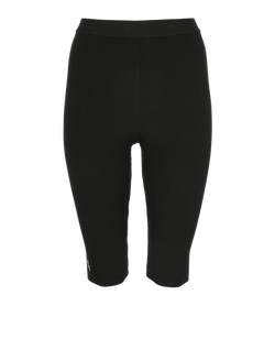 Saint Laurent Cycling Short, Viscose, Black, Sz XS, 3*