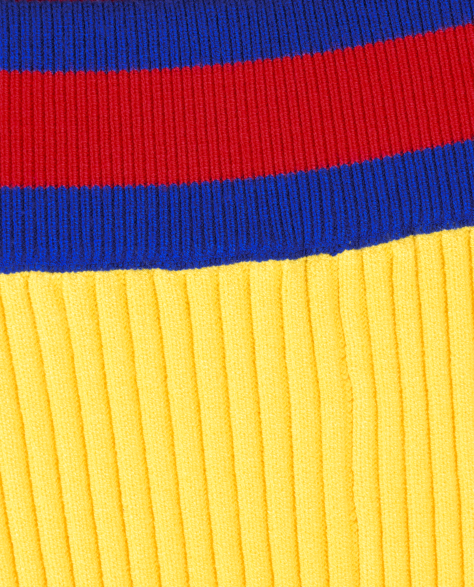 Gucci Web Ribbed Shorts, &pound;110, Clothing, Yellow, Viscose, Other view