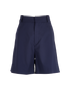 Chloe Tailored Shorts, £190, Clothing, Navy, Wool, Front view