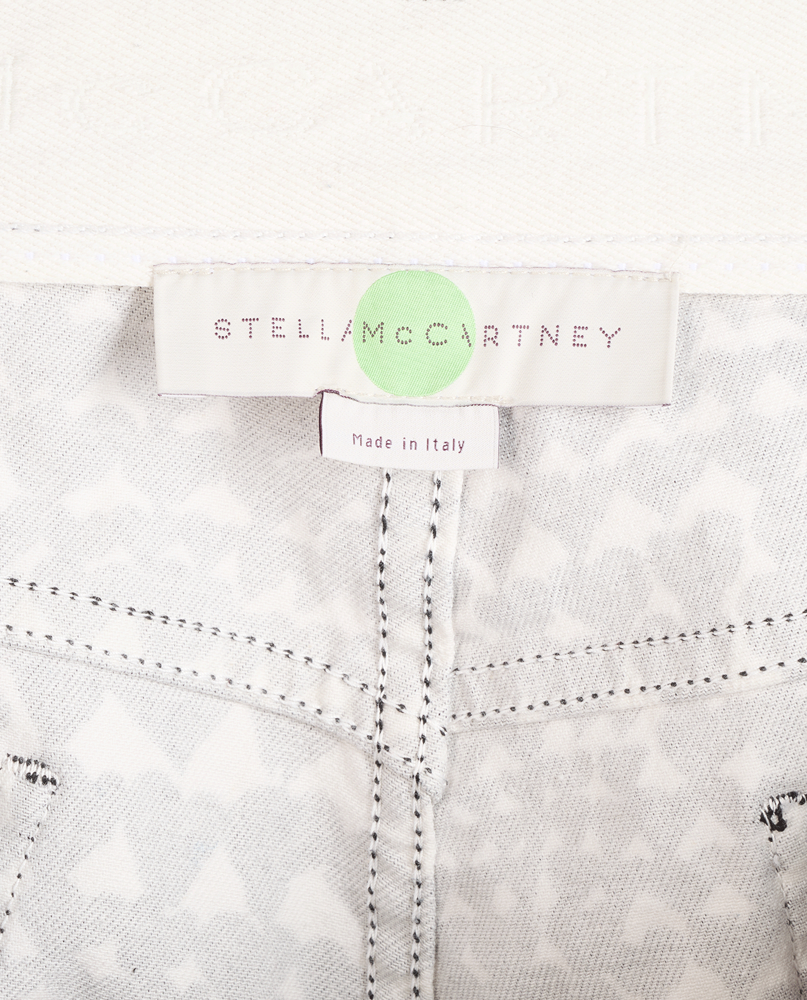 Stella McCartney Heart Print Shorts, &pound;80, Clothing, Black, Cotton, Other view