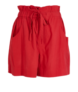 Isabel Marant Hidea Shorts, Polyamide, Red, UK8, 3*