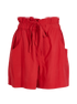 Isabel Marant Hidea Shorts, &pound;140, Clothing, Red, Polyester Mix, Front view