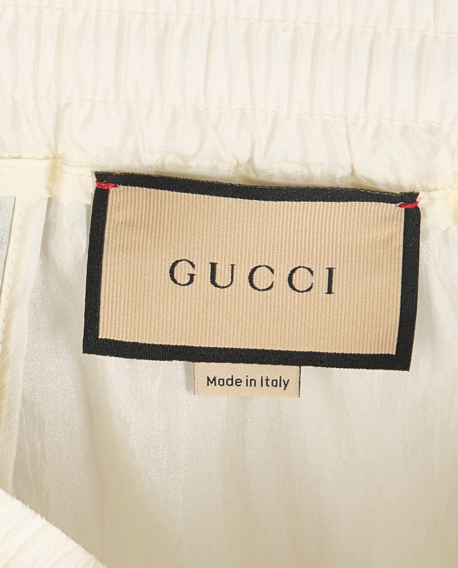 Gucci Web Shell Shorts, &pound;210, Clothing, White, Polyester (Polymer), Other view