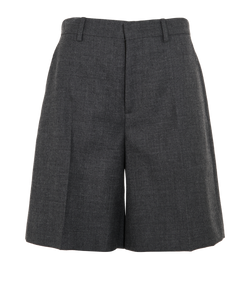 Gucci Formal Shorts, Cotton, Grey, UK12, 4*