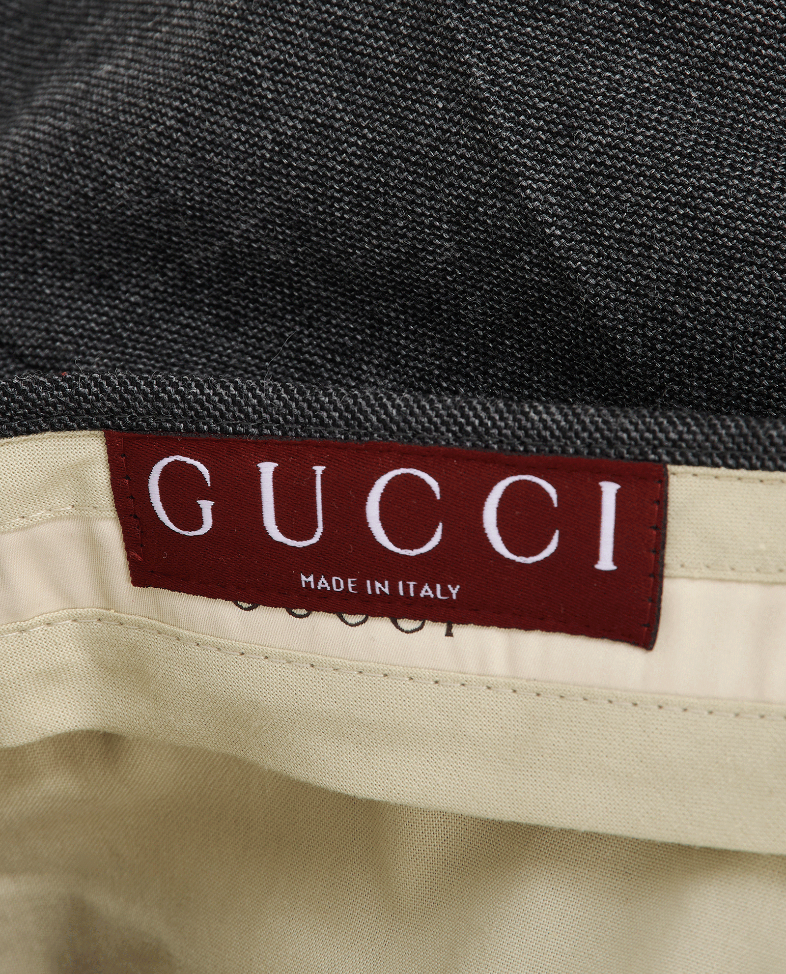 Gucci Formal Shorts, &pound;230, Clothing, Grey, Cotton, Other view