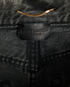 Saint Laurent Distressed Shorts, &pound;190, Clothing, Grey, Cotton, Other view