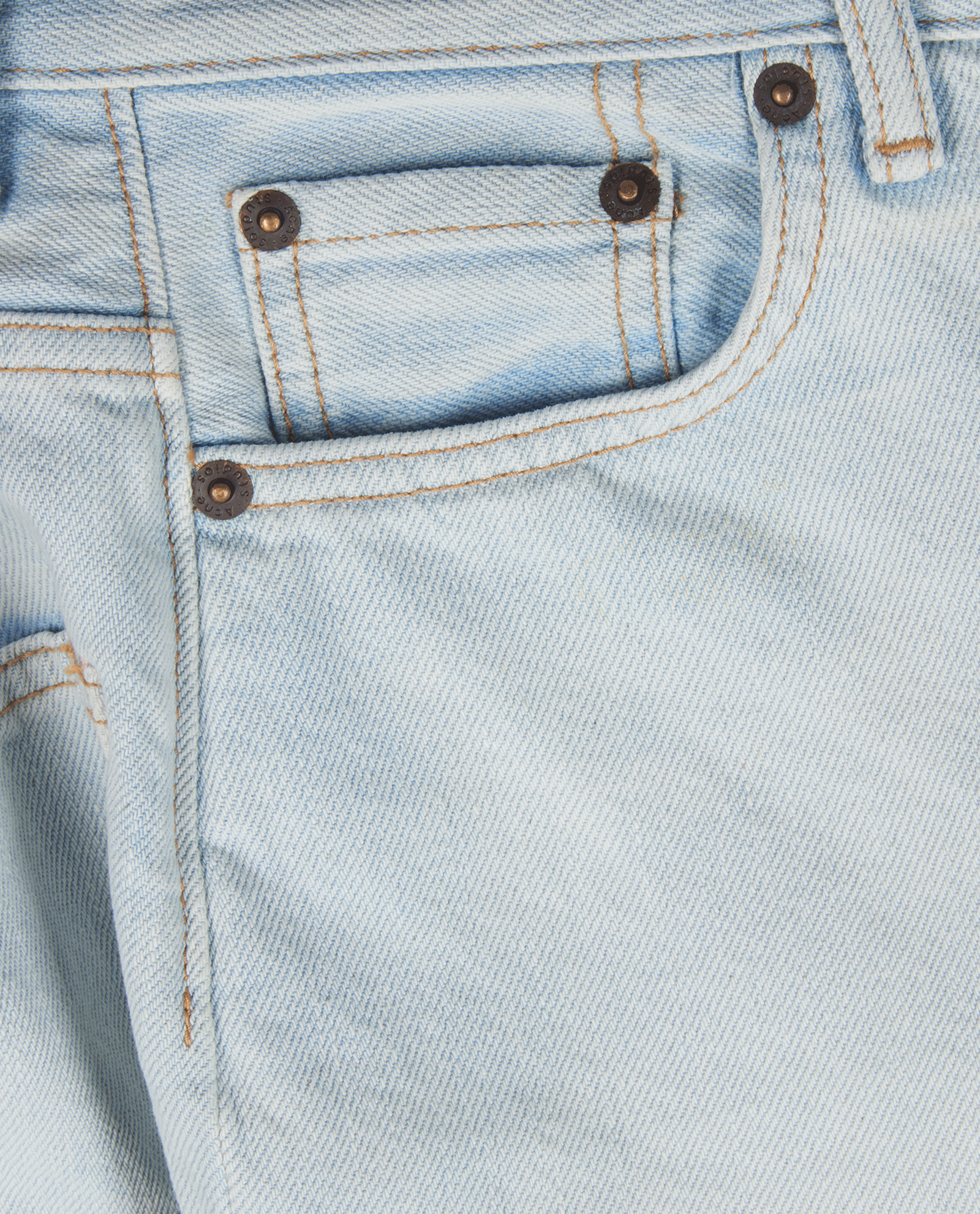 Acne Studios Distressed Shorts, &pound;60, Clothing, Blue, Cotton, Other view