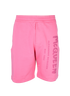 Alexander McQueen Logo Shorts, £250, Clothing, Pink, Cotton, Front view