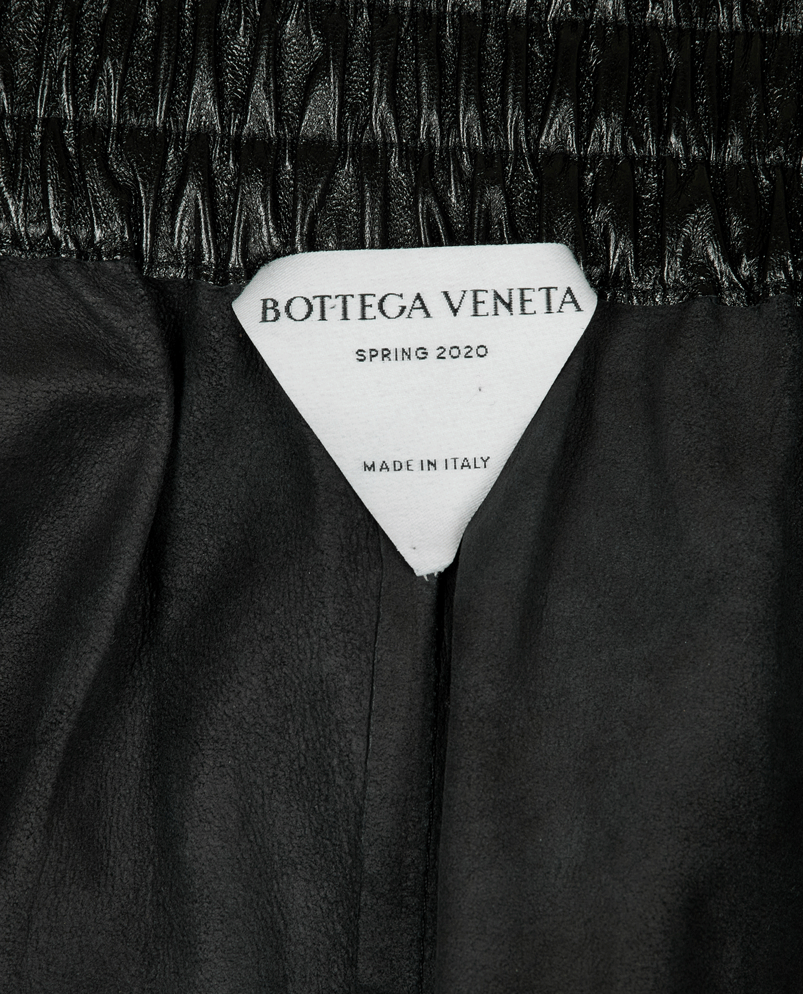 Bottega Veneta 2020 Spring Boxer Short, &pound;290, Clothing, Black, Lambskin Leather, Other view