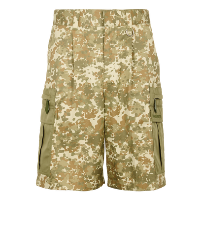 Burberry Camouflage Cargo Short, front view