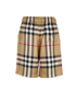Burberry Archive Check Shorts, &pound;190, Clothing, Beige/Black/Red/White, Silk, Back view