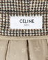 Celine Pleated Bermuda Short, £650, Clothing, Beige/Brown, Wool, Other view