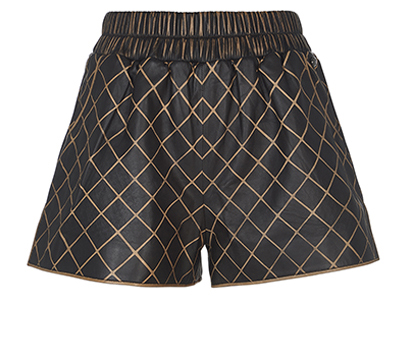 Chanel  Diamond Printed Shorts, front view