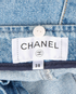 Chanel Jorts with Scarf Belt, other view