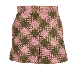 Chanel Shorts, Leather, Pink/Green, UK 8, 2*