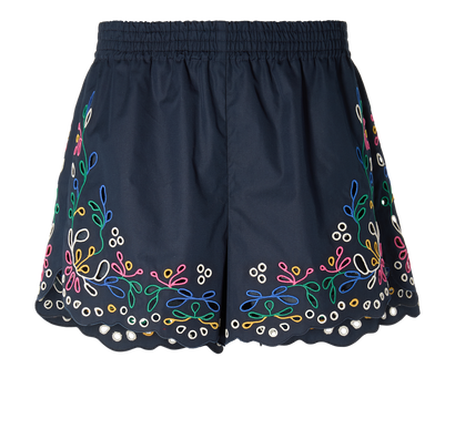 Chloe Multicolour Shorts, front view