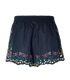 Chloe Multicolour Shorts, back view