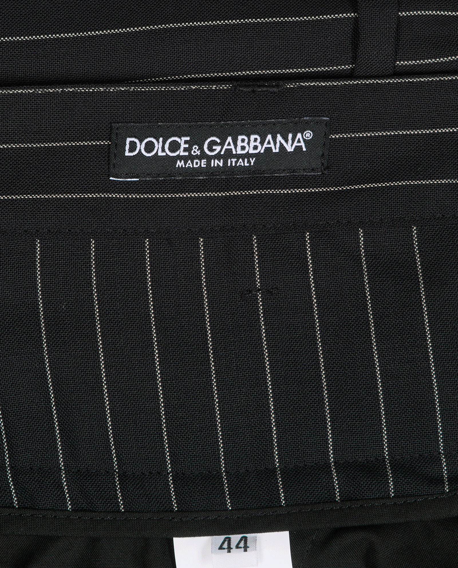 Dolce & Gabbana Cargo Bermuda Shorts, &pound;120, Clothing, Black, Cotton/Wool, Other view