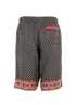 Dolce & Gabbana Shorts, &pound;150, Clothing, Black/Burgundy, Silk, Back view
