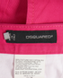 Dsquared2 Logo-Plate Button-Up Shorts, &pound;70, Clothing, Pink, Cotton, Other view
