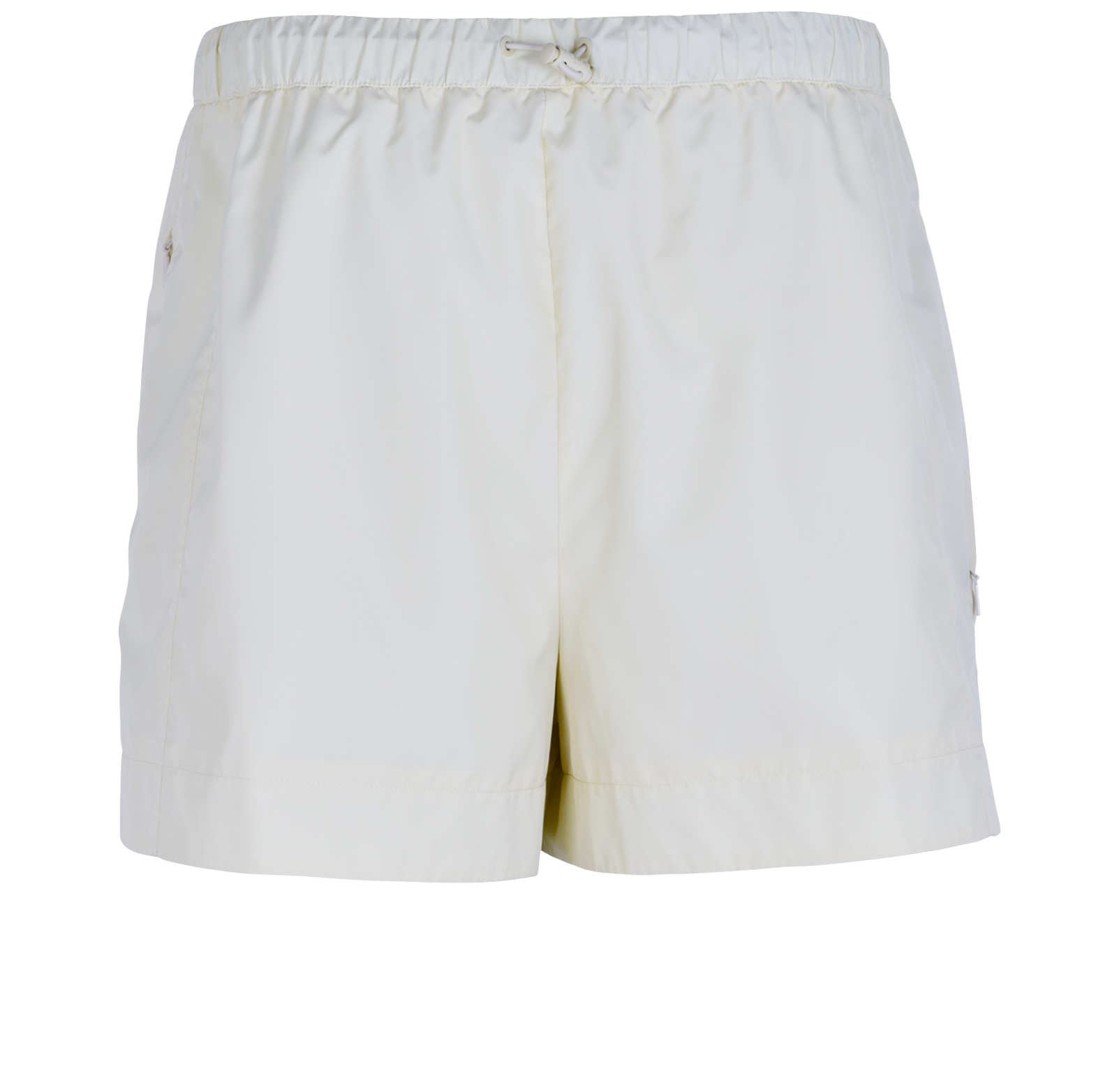 Fendi Logo Shorts, &pound;150, Clothing, Cream, Polyester (Polymer), Back view