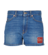 Gucci Denim Shorts, &pound;250, Clothing, Blue, Denim, Front view