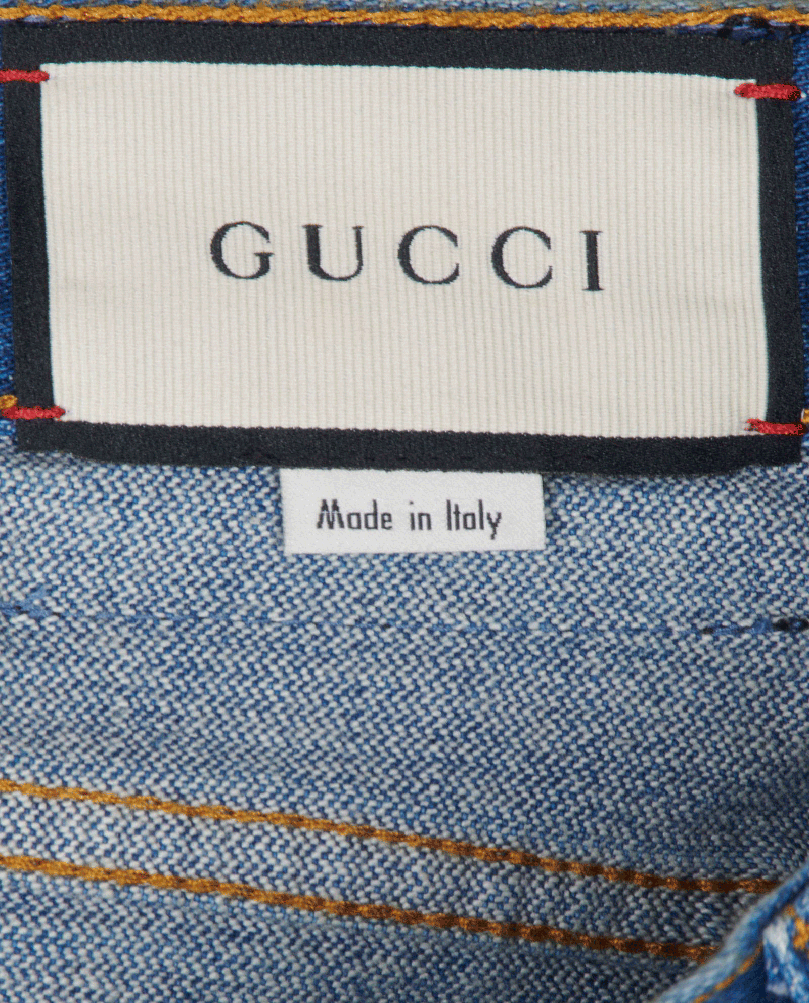 Gucci Denim Shorts, &pound;250, Clothing, Blue, Denim, Other view