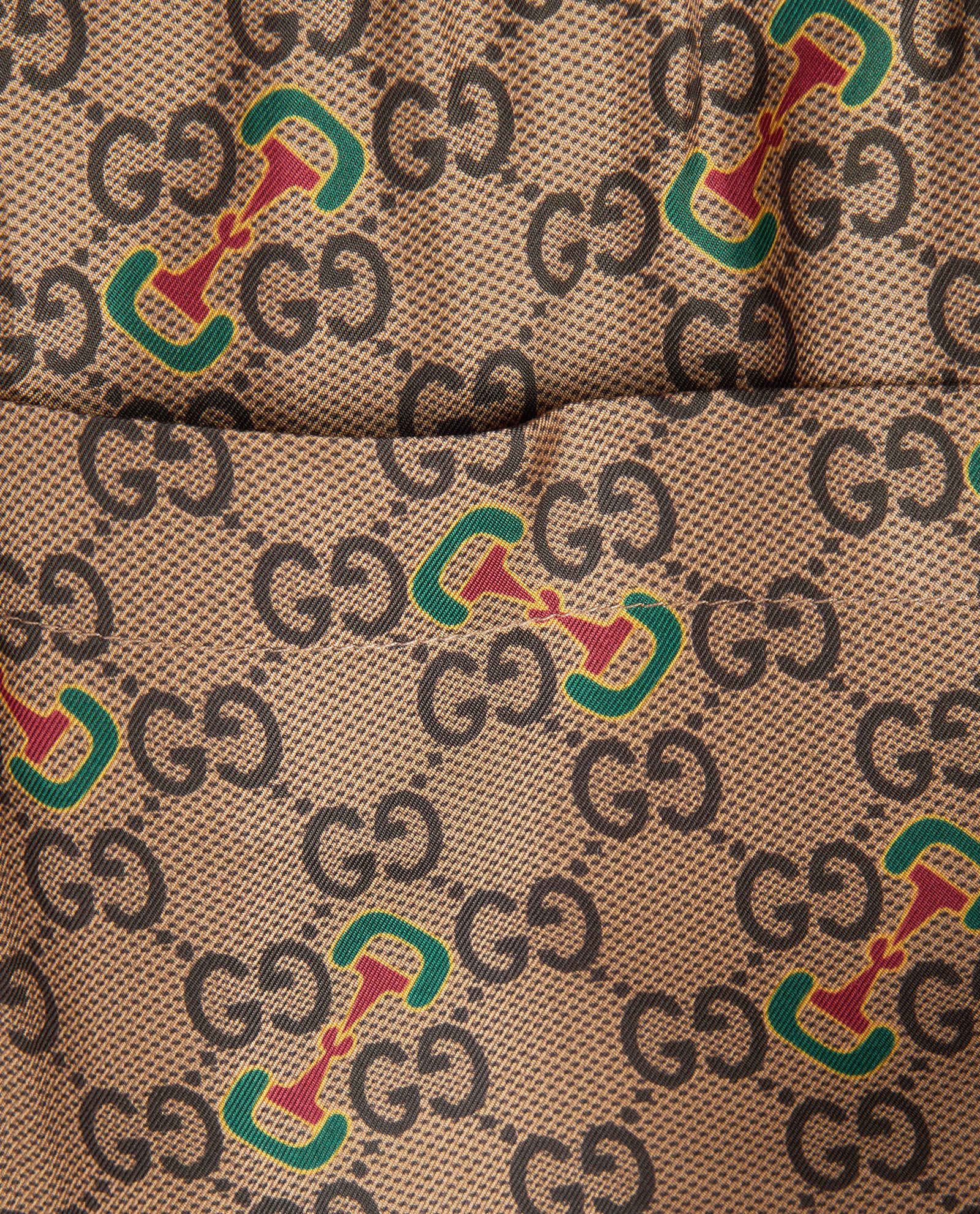 Gucci Horsebit GG Shorts, &pound;295, Clothing, Brown, Silk, Other view