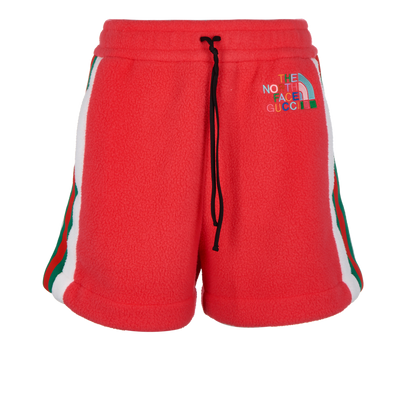 Gucci X The North Face Fleece Shorts, front view