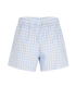 Gucci Garden Embroidered Bear & Check Shorts, back view